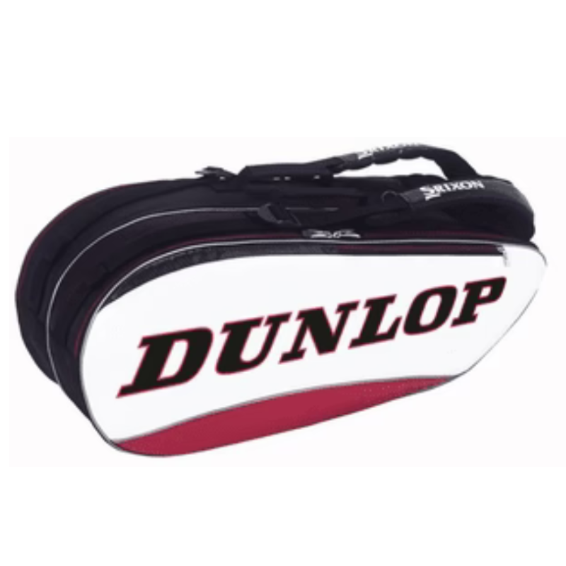Dunlop Srixon 8 Racquet Bag, Red / White / Black