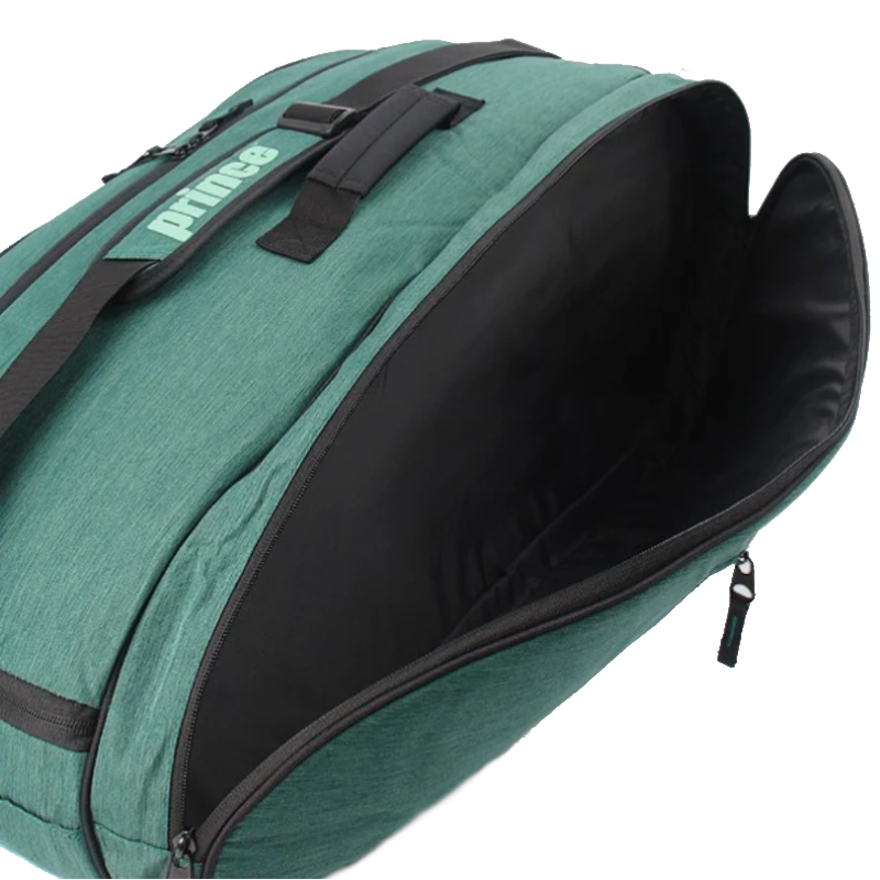 NEW - Prince Essentials 6 Pack Racquet Bag, Green/Mint 2025