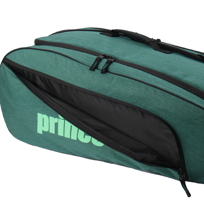 NEW - Prince Essentials 6 Pack Racquet Bag, Green/Mint 2025