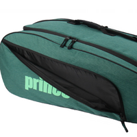SAVE $20 - Prince Essentials 6 Pack Racquet Bag, Green/Mint 2025