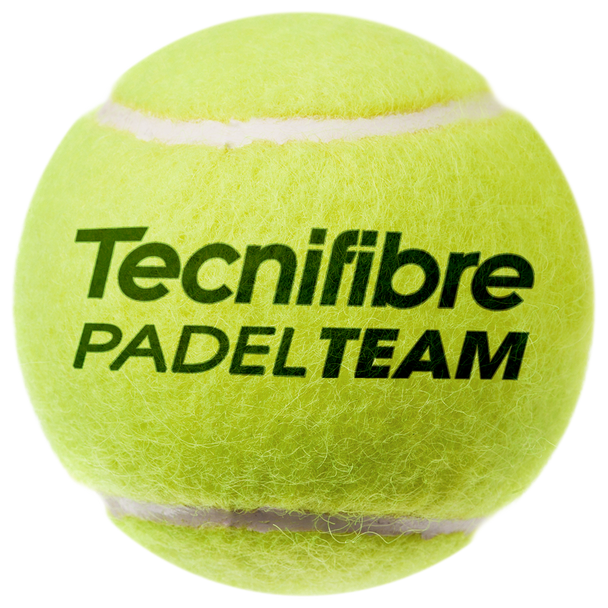 Tecnifibre Padel Team Balls, 3 Ball Tube