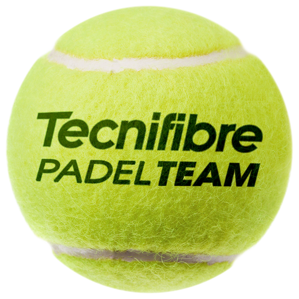 Tecnifibre Padel Team Balls, 3 Ball Tube