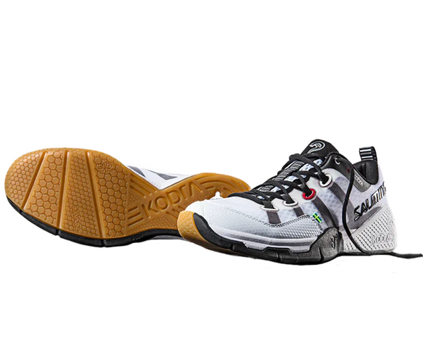 Salming Kobra 2 Junior/Women's Court Shoes, White – SquashGear.com Salming Kobra 2 Junior/Women's Court Shoes, White – SquashGear.com