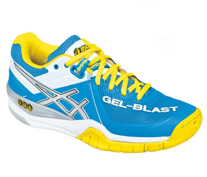 Asics Gel-Blast Unisex Squash Indoor Court Shoes, Diva Blue