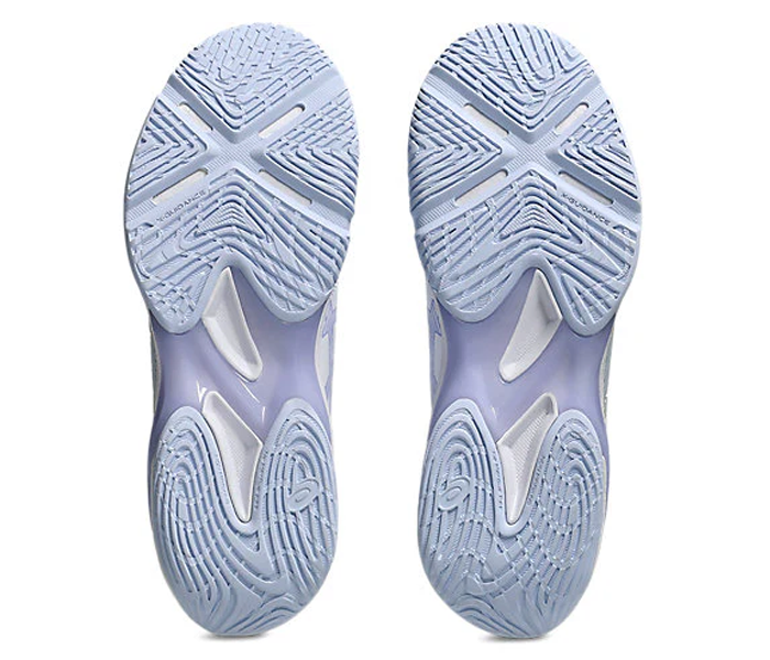 new - Asics Blade FF 2 Women's Court Shoes, White/Blue Fade