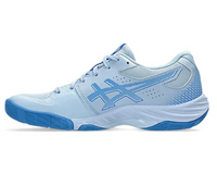 Save $20 - Asics Blade FF Women's Squash Shoes, Light Blue / Blue Coast