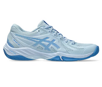 Save $20 - Asics Blade FF Women's Squash Shoes, Light Blue / Blue Coast