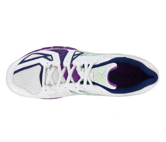 Asics Gel-Blade 5 Women's Court Shoes, White/Pistachio/Grape