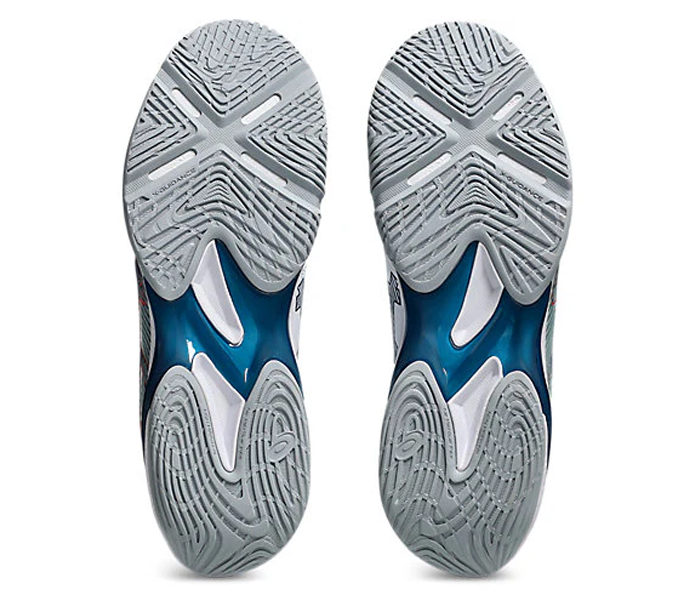 new - Asics Blade FF 2 Men's Court Shoes, White/Mako Blue