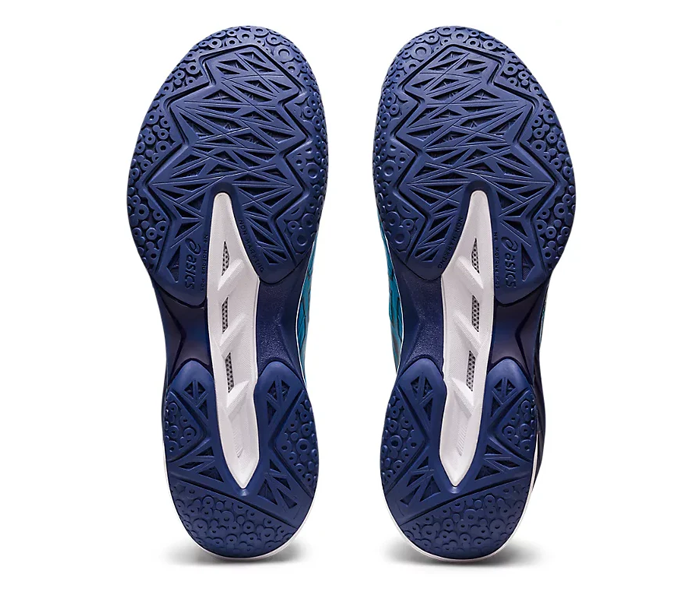 Asics Blast FF 3 Court Shoes, Island Blue / Indigo