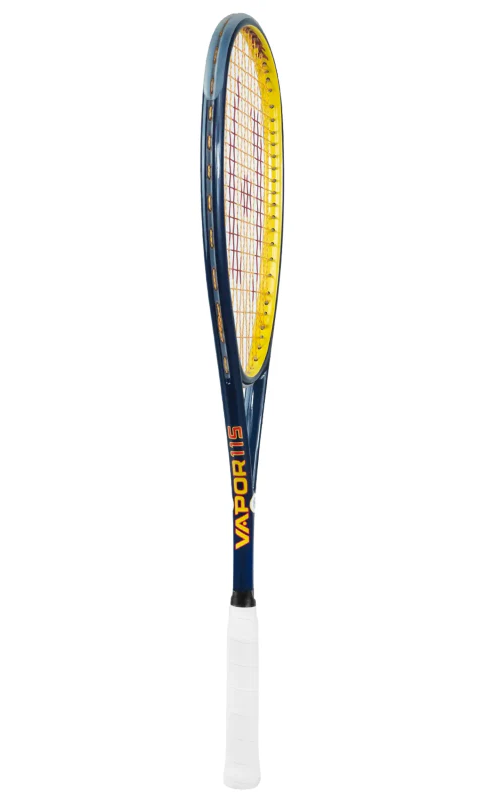 Harrow Vapor 115 Squash Racket, Blue/Yellow/Red