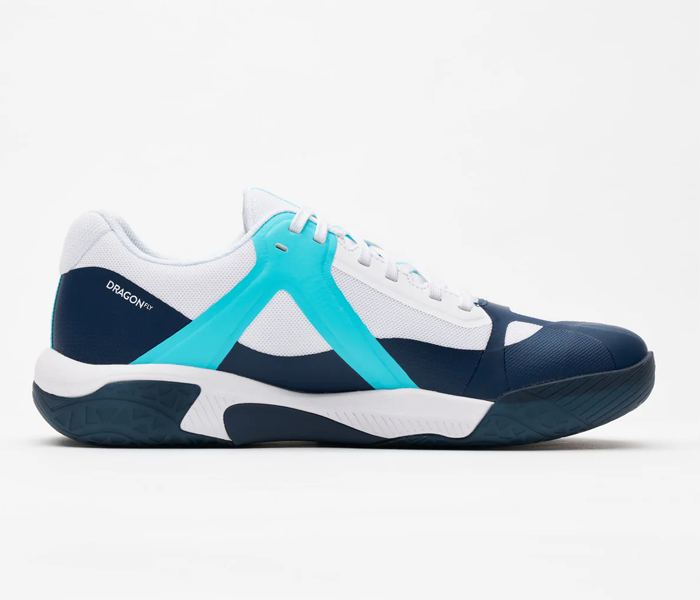 Kanso Dragonfly Unisex Court Shoe, White/Blue