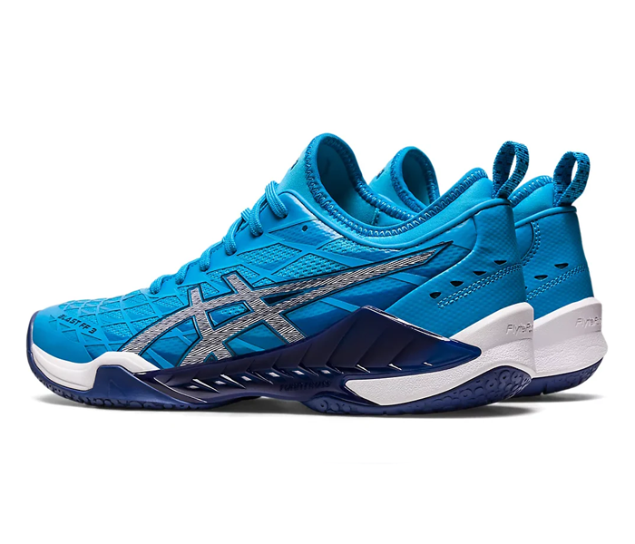 Asics Blast FF 3 Court Shoes, Island Blue / Indigo