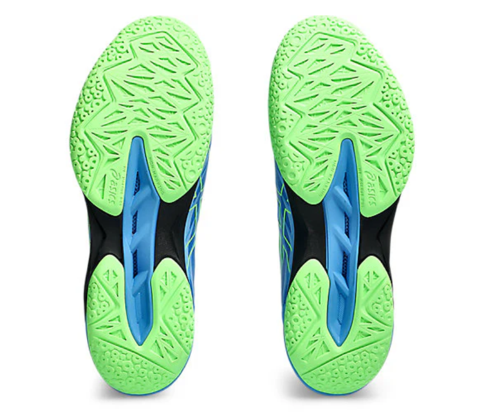 Asics Blast FF 3 Men's Court Shoes, Waterscape / Lime Burst