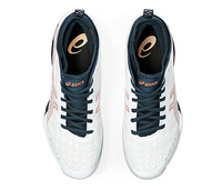 Asics Blast FF 3 Court Shoes, White/Pure Bronze