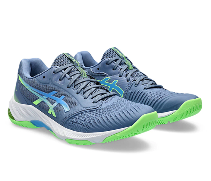 Asics Netburner Ballistic FF 3 Men's Shoes, Denim Blue / Waterscape