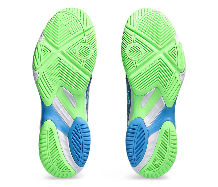 Asics Netburner Ballistic FF 3 Men's Shoes, Denim Blue / Waterscape