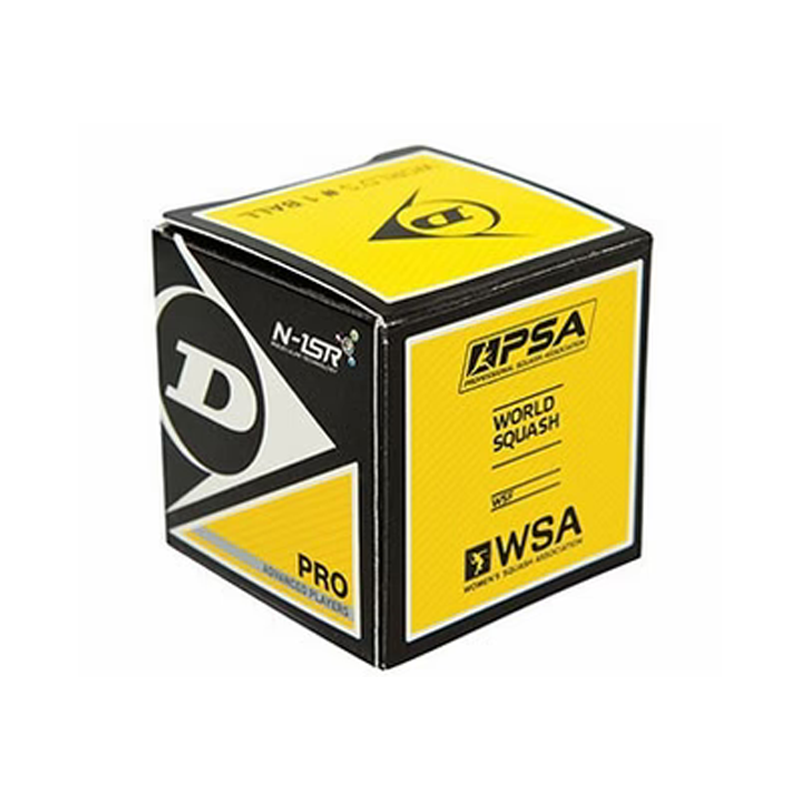 Dunlop Double Yellow Dot Pro Squash Ball