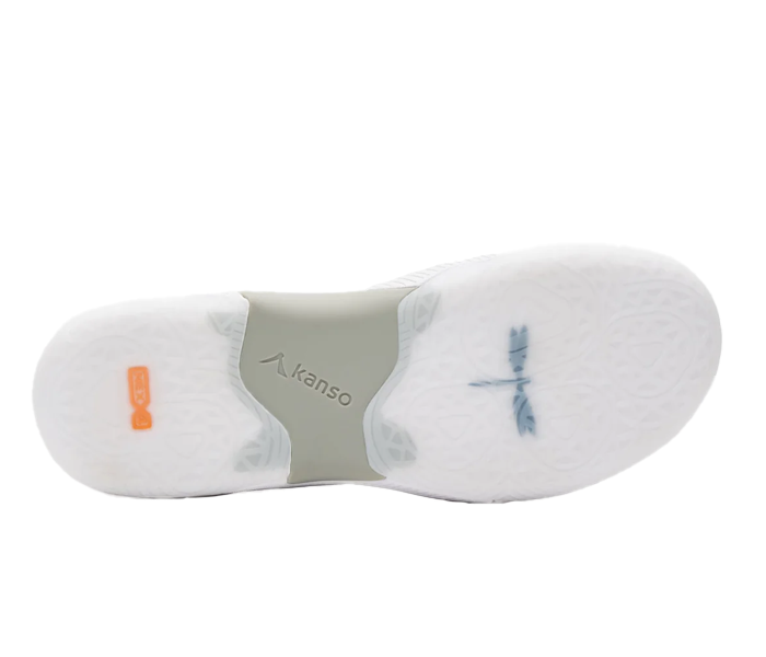 Kanso Dragonfly Unisex Court Shoe, White