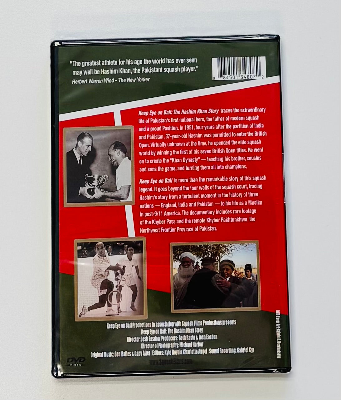 Keep Eye on Ball - The Hashim Khan Story (DVD)