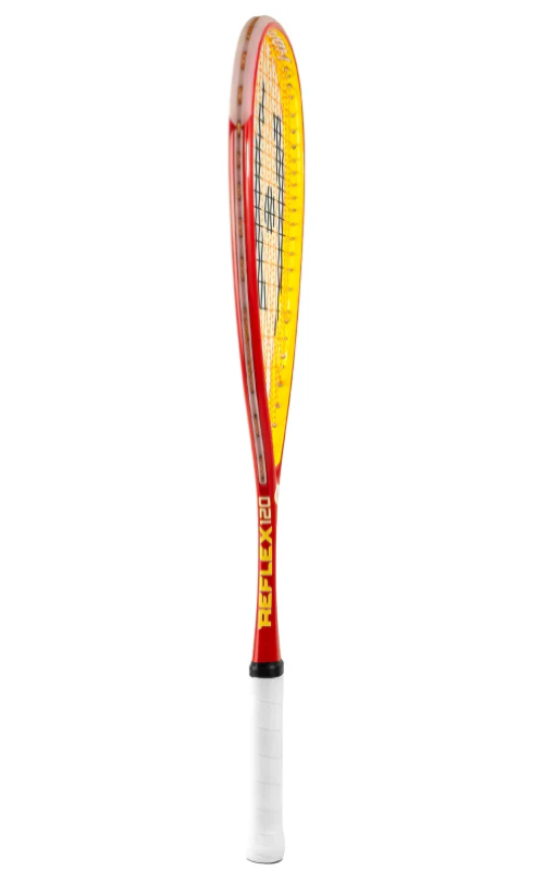 Harrow Reflex 120 Squash Racket, Red/Yellow/White