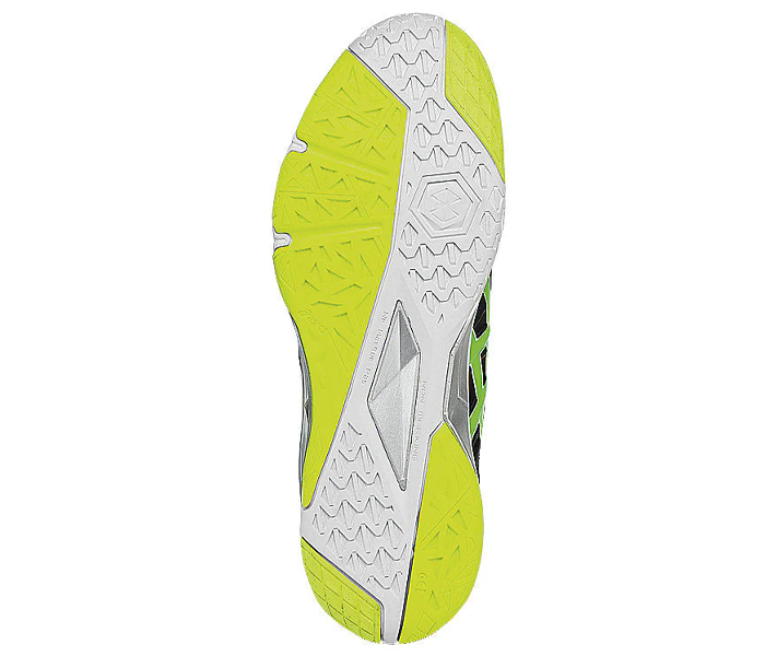 Asics Gel-Cyber Sensei Unisex Court Shoes, Black / White / Green