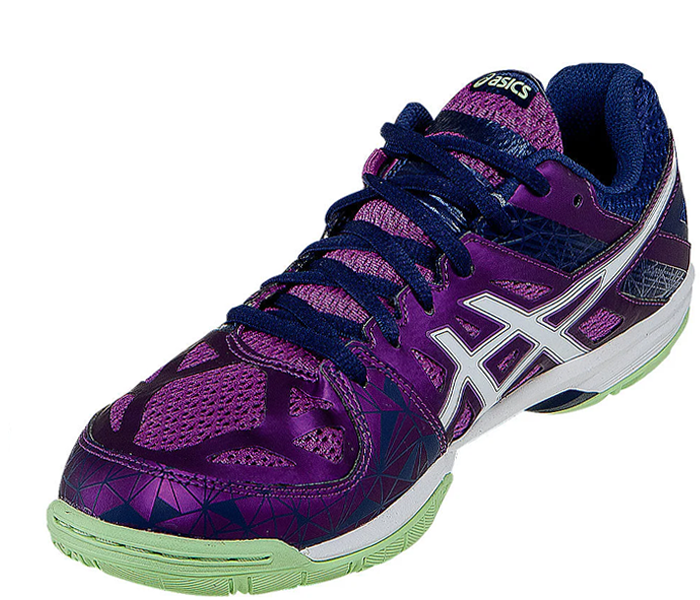 Asics Gel Court Control Women's Shoes, Royal Purple / White