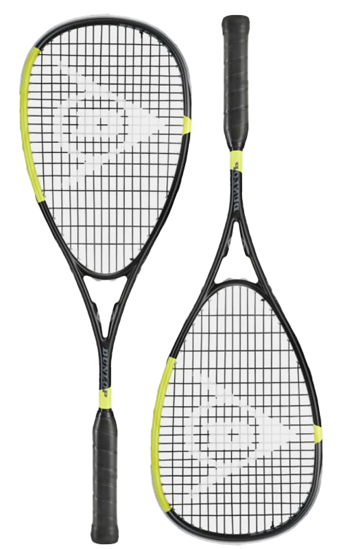 2 for $200 - 2 Dunlop BlackStorm Graphite Squash Racquets