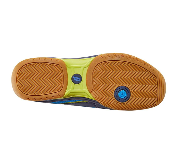 Prince Vortex Men's Court Shoes, Navy/Royal/Green