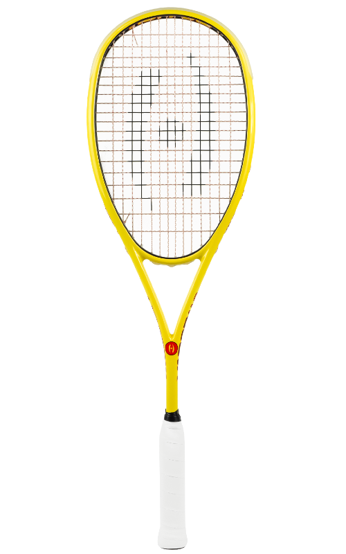 Harrow Vapor 110 Squash Racquet, Yellow/Blue/Red