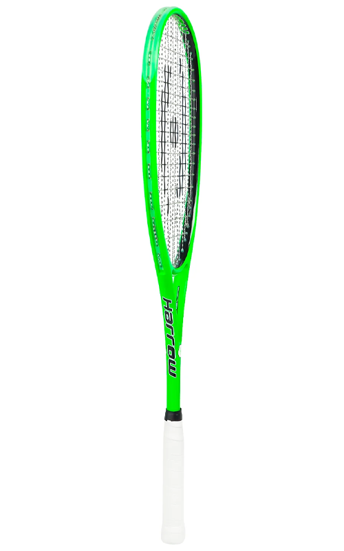 New Cosmetic - Harrow Vibe 115 Squash Racquet, Lime/Black