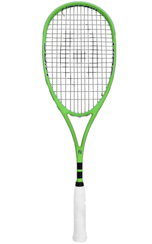 New Cosmetic - Harrow Vibe 115 Squash Racket, Lime/Black