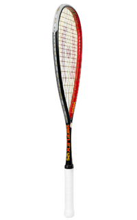 Harrow Reflex 125 Tarek Momen Squash Racquet, Black/Red/Yellow