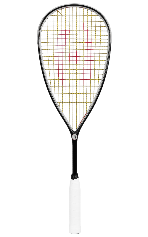 Harrow Storm 145 Squash Racket, Black/Grey/Red