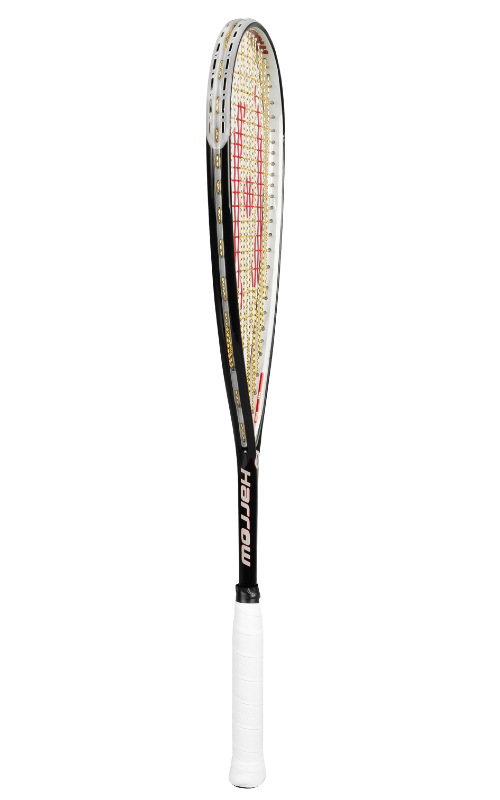 Harrow Storm 145 Squash Racket, Black/Grey/Red