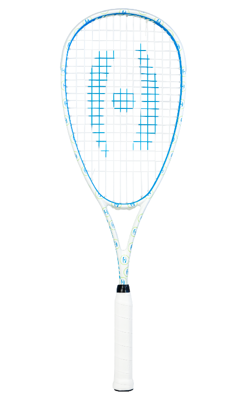 new - Harrow Junior 130 Squash Racket, White/Blue/Green