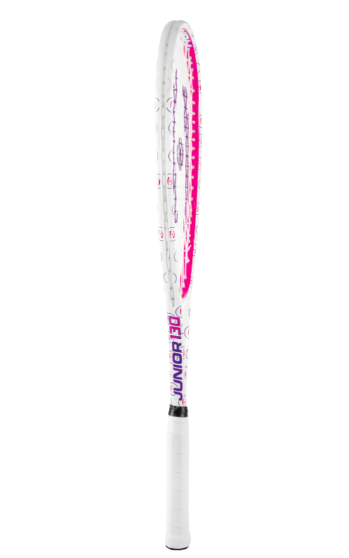 new - Harrow Junior 130 Squash Racket, White/Pink/Purple