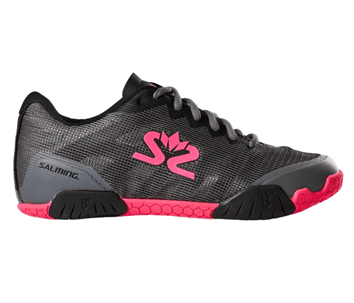 Salming Hawk Women's Shoe, Gunmetal / Pink