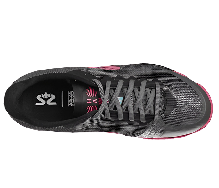 Salming Hawk Women's Shoe, Gunmetal / Pink