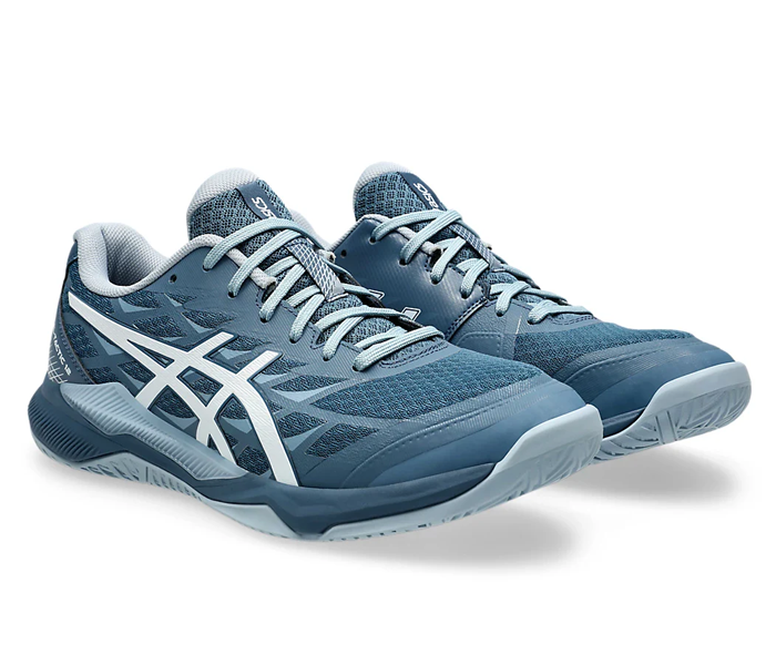new color - Asics Gel-Tactic 12 Men's Court Shoes, Vintage Indigo / White