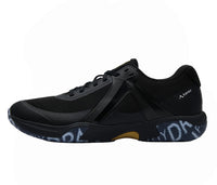 Kanso Dragonfly 2 Unisex Court Shoe, Black/Gold