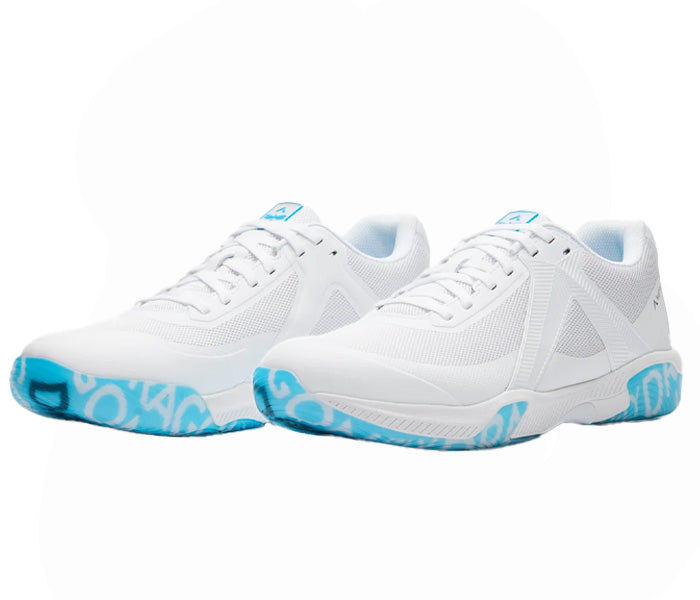 Kanso Dragonfly 2 Unisex Court Shoe, White/Blue Ice