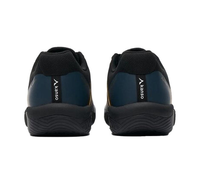 Kanso Unisex Dragonfly Court Shoes, Black/Gold