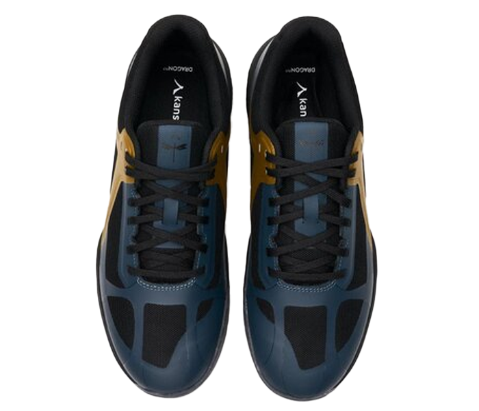 Kanso Unisex Dragonfly Court Shoes, Black/Gold