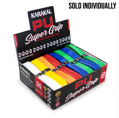 Karakal PU Super Replacement Grip, Assorted, Individual