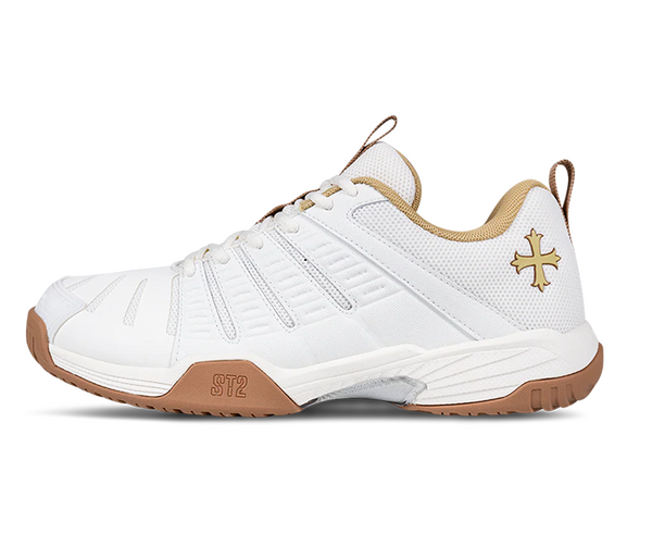Teuton ST2 Unisex Court Shoes, Khaki 11.5