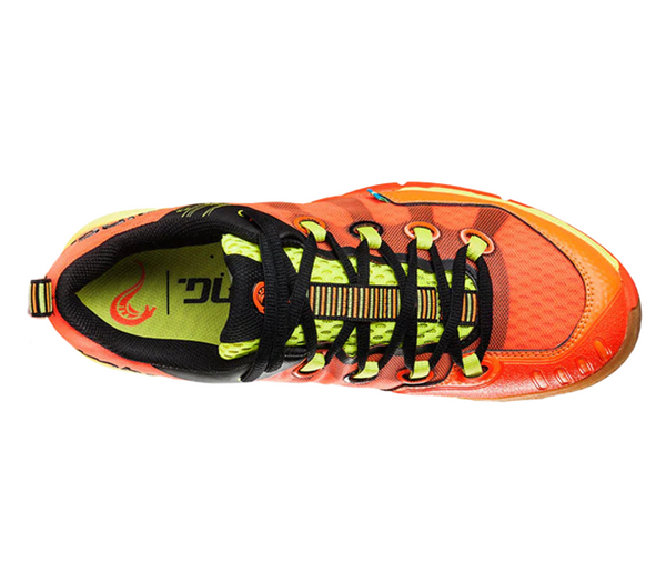 Salming Kobra Men's Court Shoes, Magma Red/Black