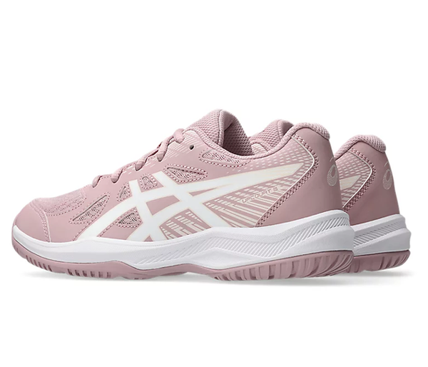 Asics Upcourt GS 6 Junior Court Shoes, Morganite/White