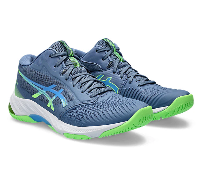 Asics Netburner Ballistic FF MT 3 Men's Shoes, Denim Blue/Waterscape
