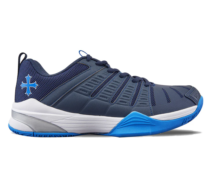 Teuton AC1 Unisex Court Shoes, Navy Blue